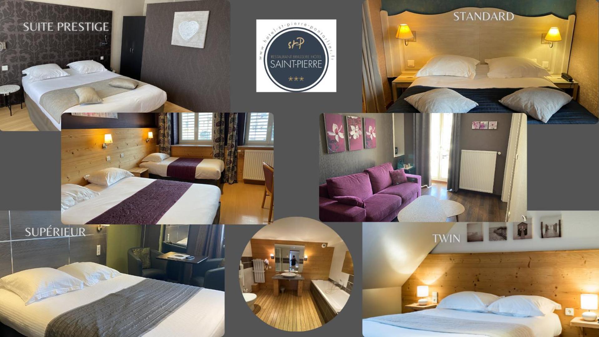 Hotel Saint-Pierre Pontarlier Eksteriør billede